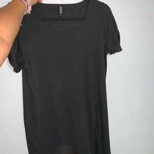 Black T-shirt Dress